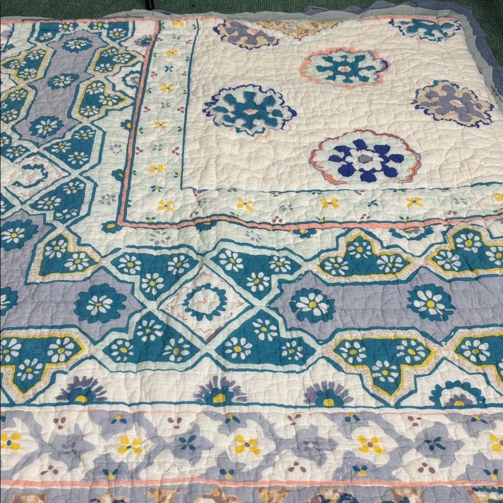 Anthropologie Ponsboy Quilt Twin - Picture 6 of 9
